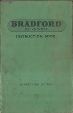 Jowett Bradford CB Instruction