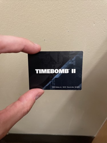 Oakley timebomb pop card - timebomb,