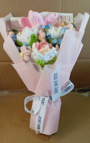 Crochet flower bouquet - crochet,