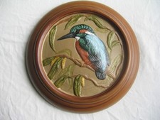 Poole Pottery  Painted Stoneware 9 inch Wall Plate Nicky Massarella mark