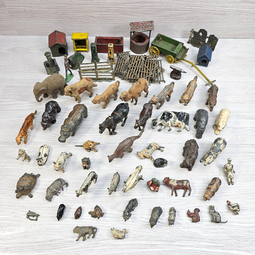 Vintage britains lead - britains, zoo