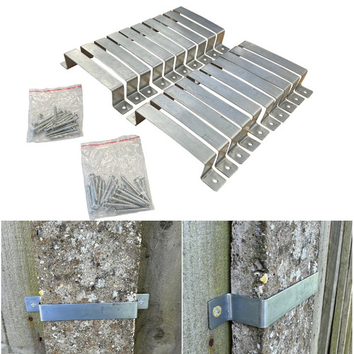 Secure galvanized steel fence - galvanized,
