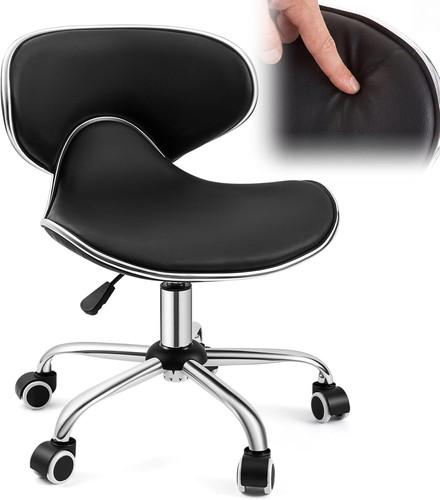 Ergonomic rolling stool for - ergonomic,