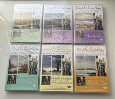 Frank Clarke Masterclass - Simply Painting Art DVD Set X6  - New Sealed PAL UK