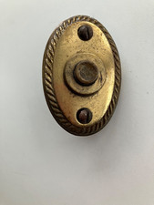 VINTAGE SOLID BRASS DOOR BELL