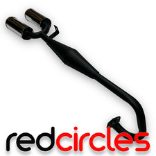 47cc & 49cc MINI MOTO TWIN EXHAUST (BLACK) fits MINIMOTO GP BIKES