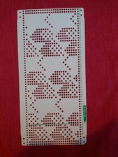 A Punchcard From The Toyota
