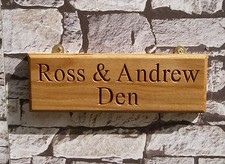 Personalised Wooden House Name