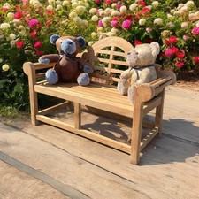 Teak lutyen bench - lutyen,