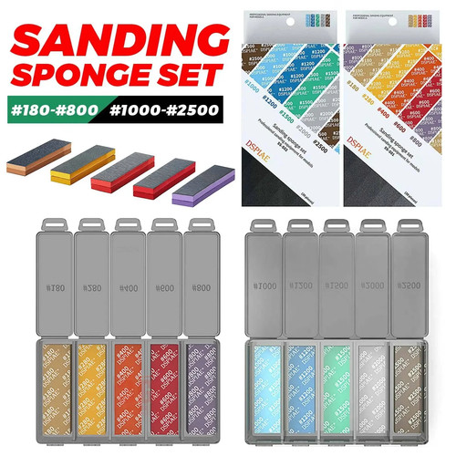 Sanding sponge set military - set,