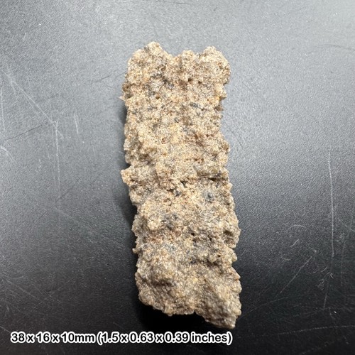 Crystal fulgurite petrified - fulgurite, (petrified
