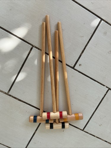 Croquet set child wooden - croquet,
