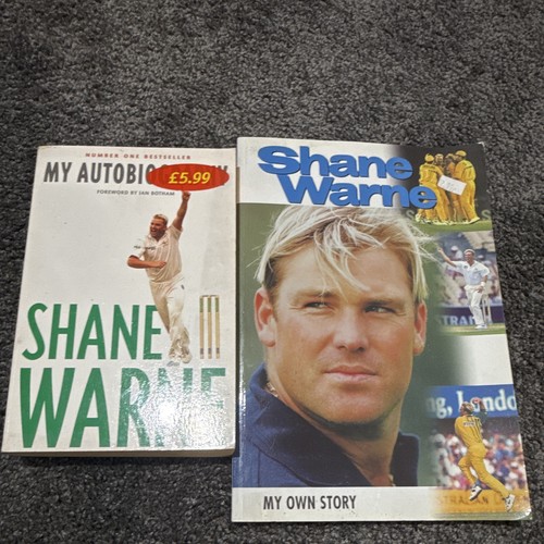 Shane warne cricket books - shane,