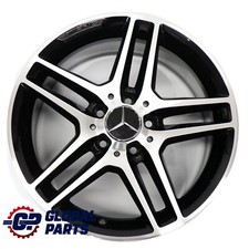 Mercedes W204 Rear Alloy Wheel Rim 17" 8.5J ET:58 5 Double Spoke A2044019702