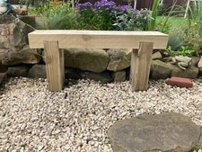 2 Seater Wooden Rustic Garden