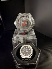 CUSTOM CasiOak GA2100 Watch G-Shock Casio Oak Royal AP | Black with Grey Accents