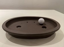 large Unglazed Bonsai Pot 33cm