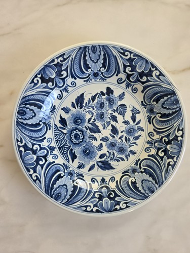 Vintage delft style - vintage, blue