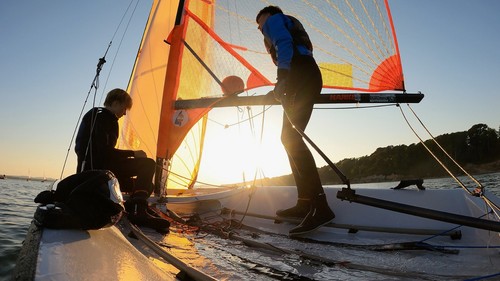 29er sailing dinghy - -, perfect