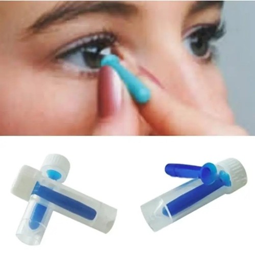 Contact lens inserter remover - lens,