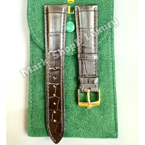 Rolex genuine crocodile - rolex,