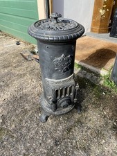 Antique French Stove Wood Burner or Solid Fuel Made by Godin.