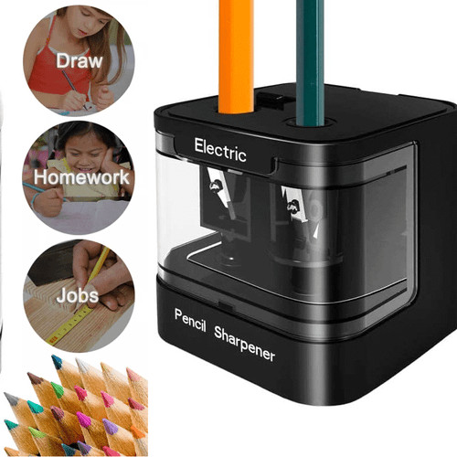 Electric pencil sharpener - pencil,