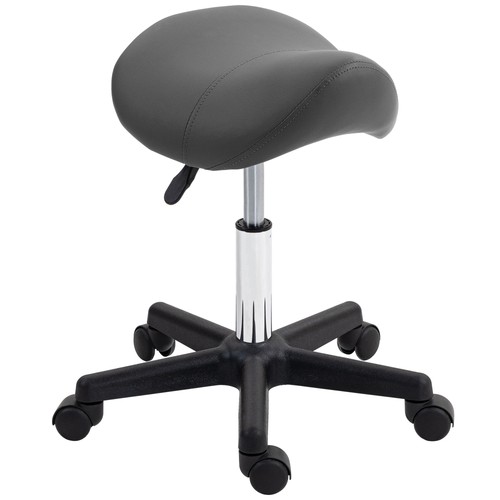 Homcom saddle stool - stool, adjustable