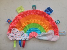 ELC BLOSSOM FARM RAINBOW COMFORTER BLANKIE SOFT TOY DOUDOU