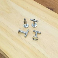 10pcs Silver Stainless Steel