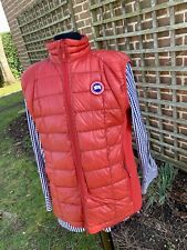 CANADA GOOSE HYBRIDGE LITE RED DOWN PADDED GILET BODY WARMER L 100% AUTHENTIC