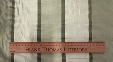Jaipur Stripe Silk Fabric Sage
