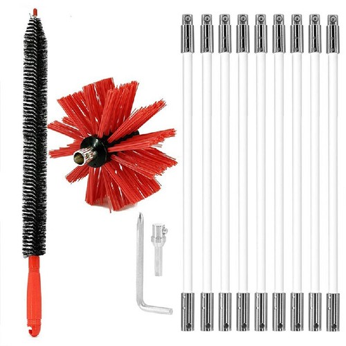 Flexible chimney sweep set - flexible,