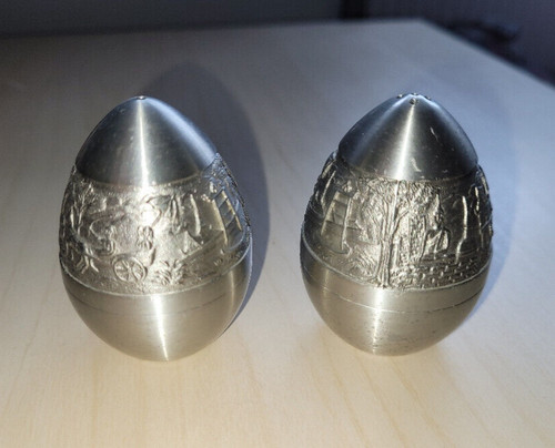 Oriental pewter egg shaped - oriental,