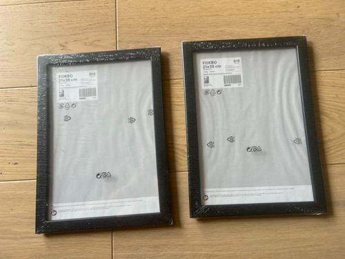 Ikea fiskbo 21x30 - ikea, black