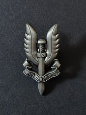 SAS pin badge.