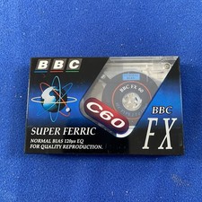 Blank Audio Cassette BBC FX C60 Super Ferric - 60 Minute - Sealed
