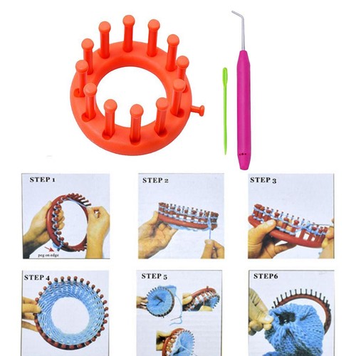 Round knitting loom - loom, plastic