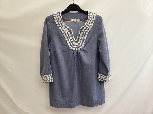 Boden cotton blue - boden, white