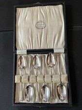 Cased Set Of 6 James Walker Coffee Spoons