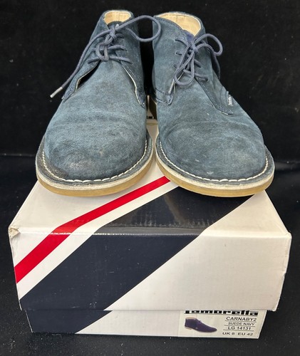 Lambretta carnaby suede - suede, navy