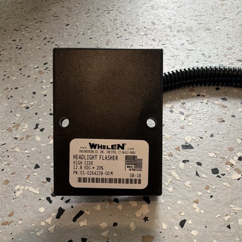 Whelen headlight flasher - headlight,