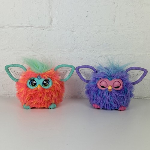 Hasbro furby purple and - furby,