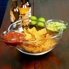 Chip and Dip Bowl with 2 Side