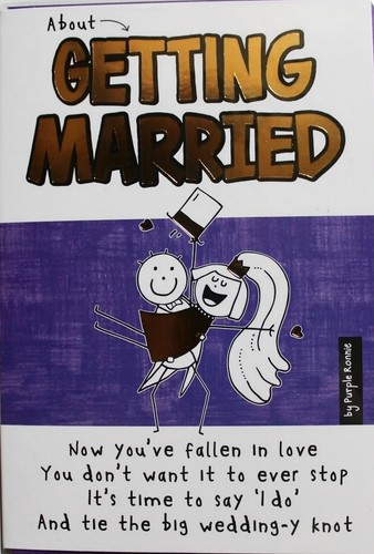 About getting married - , purple