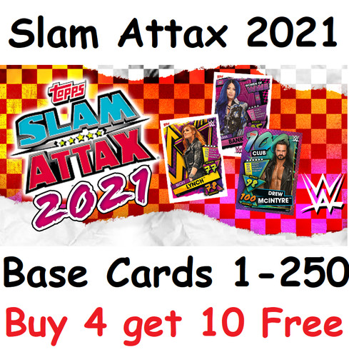Wwe slam attax - attax, complete