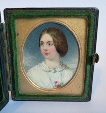 Portrait miniature william - by,