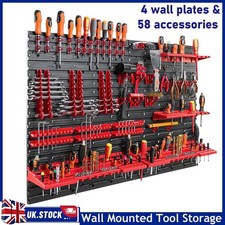 Wall Mounted Tool Peg Board