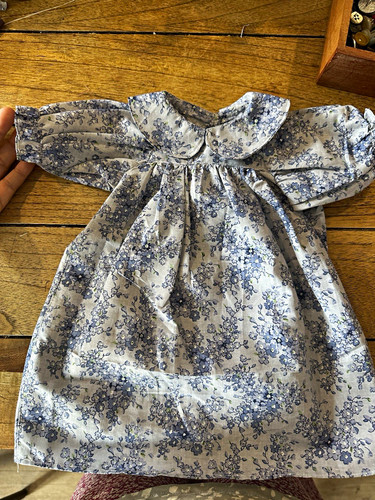 Handmade blue white floral - handmade,