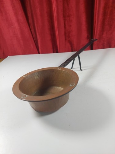 Vintage french copper pan - copper,